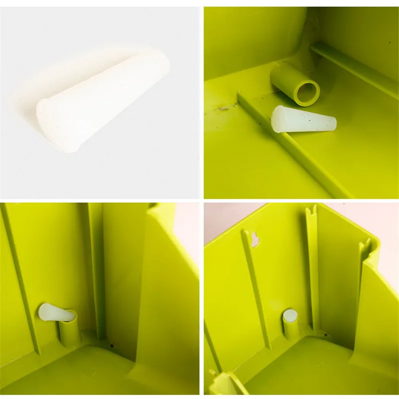 2 шт. настенный вертикальный цветочный горшок большой Штабелируемый PP смоляный