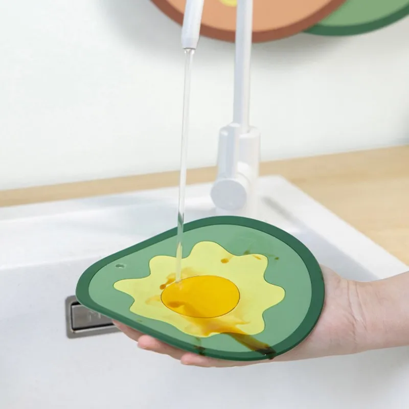

3 SIZE Cute Placemat Tableware Pad Oil Water Non Slip Table Mat Resistant Heat Insulation Cup Coaster Potholder Set For Kitchen