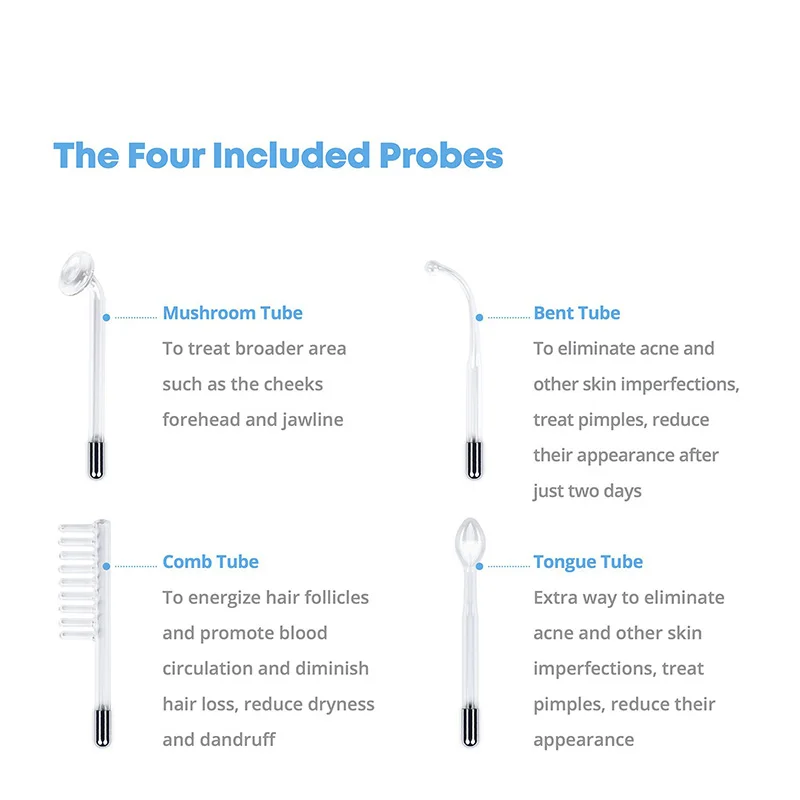 Высокочастотная Машинка для ухода за кожей лица плазменная ручка лечение акне