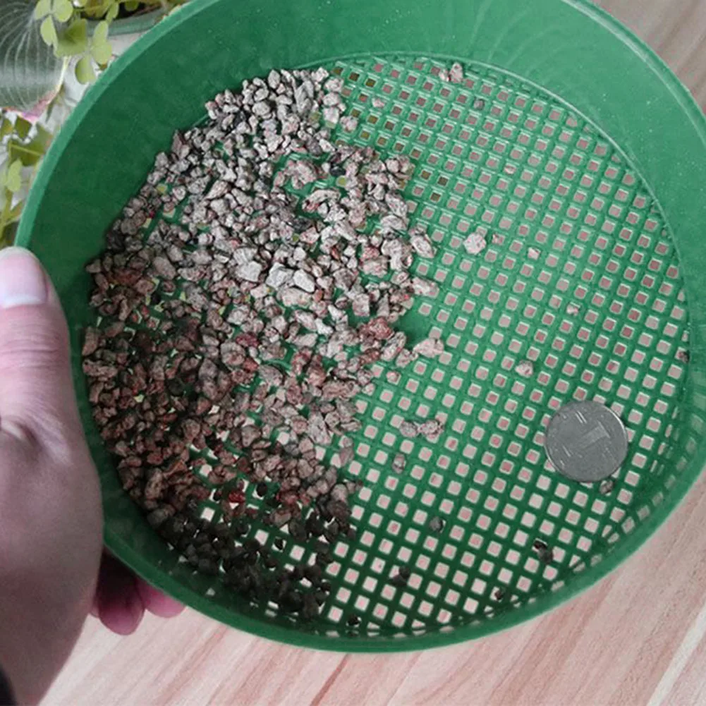 

21x5cm Garden Sieve 8.27\\\"x1.97\\\" Garden Tools Gravel Stone Mini Garden