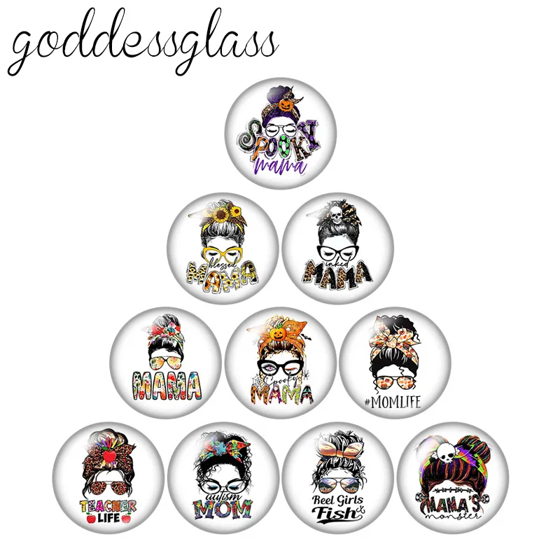 Эльза диснеевских принцесс Белль Тиана Алиса 10 шт. 12 мм/18 мм/20 мм/25 мм круглая