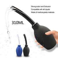 medical materials anal cleaner safe rectal syringe stream douche enema colon silicone vaginal cleaner tool for men and women