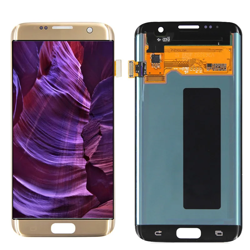 Для samsung Galaxy S7 edge дисплей G935 G935F ЖК дигитайзер сенсорный экран для lcd|Экраны