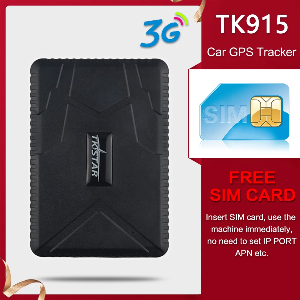 3G TK915 GPS трекер для WCDMA сильный магнит с сигнализация отслеживающая движение