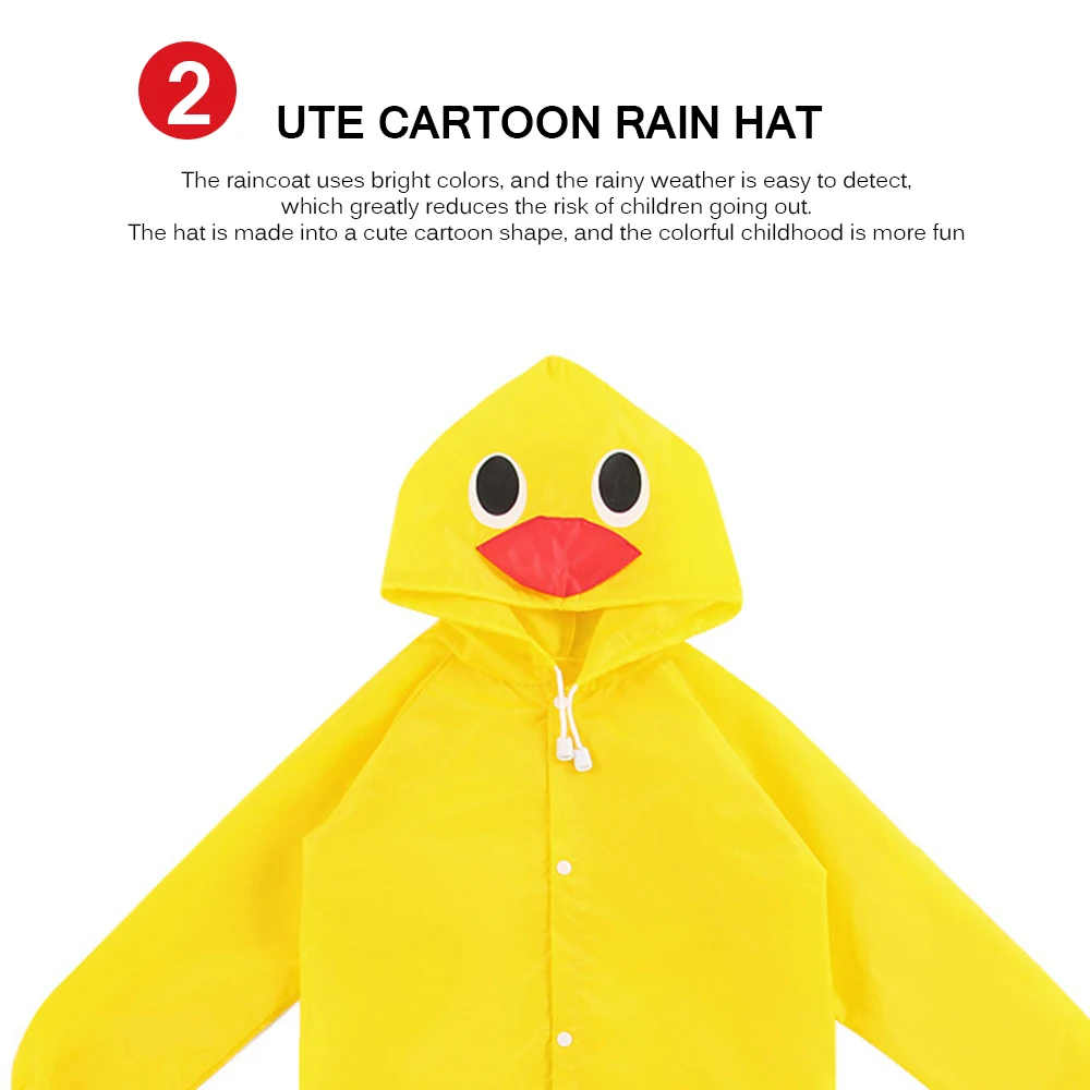 Детское дождевое снаряжение милое детское пончо товары для дома детский