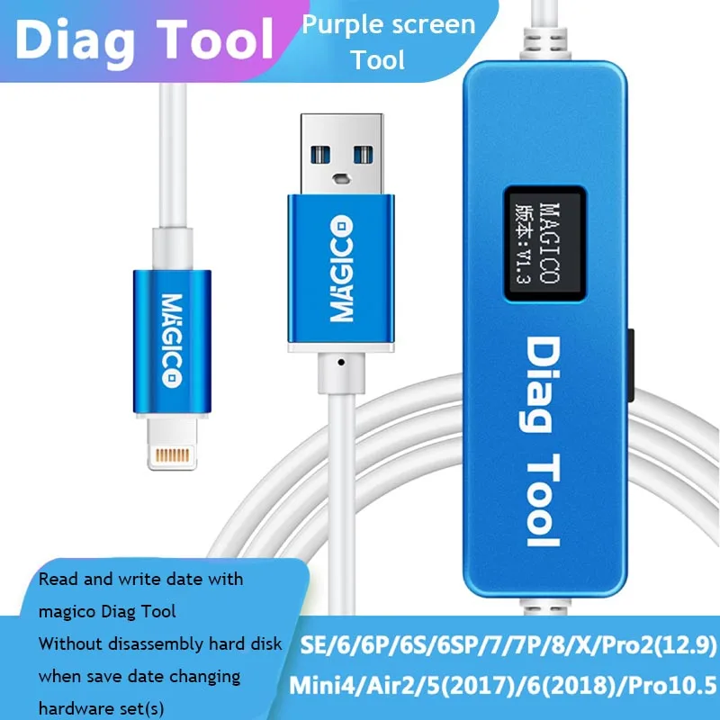 Программатор Magico Diag DFU Nand для iPhone устройство чтения и записи жесткого диска Wi