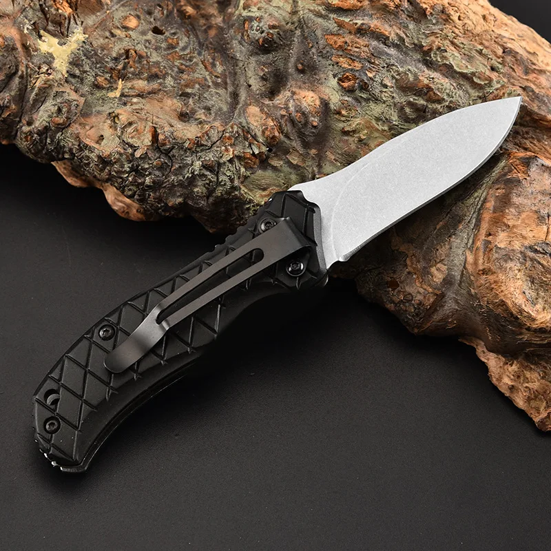 Тактические 55HRC высокой твердости 3CR13 лезвие глинозема Ручка складные ножи для
