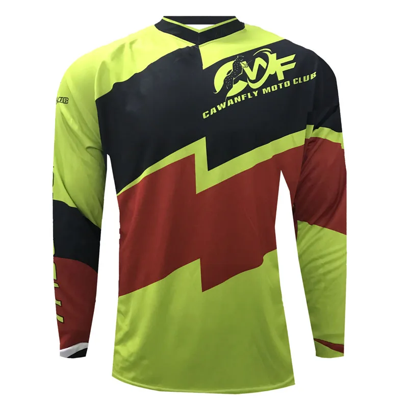 CWF MTB Downhill Enduro Shirt Motocross Jersey DH Ropa Long Sleeve Mountain MX Motorcycle Clothing | Спорт и развлечения
