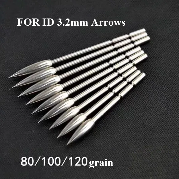 12 шт. стрелы из нержавеющей стали с внутренним диаметром 100 мм 120 3 2 4 6 мм|Лук и