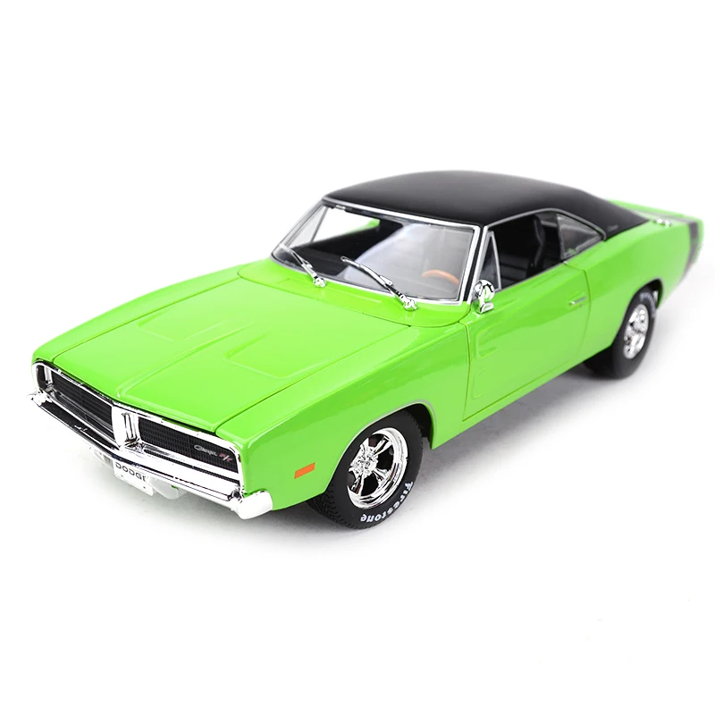 Maisto 1:18 1969 Dodge Charger R/T спортивный автомобиль статическая имитация литая модель