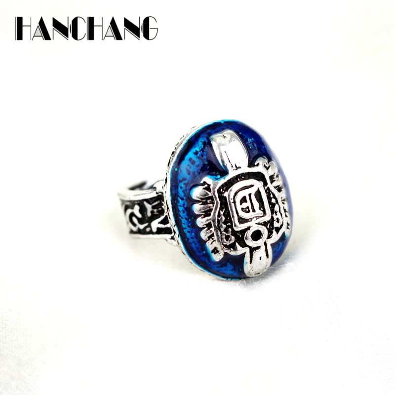 Дневники вампира Деймон Сальваторе буква D/S солнце крест кольцо для мужчин