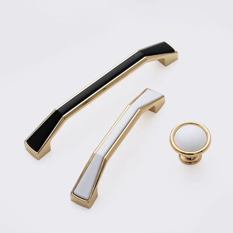 KK & FING ручка из цинкового сплава Мебельная кухонный ящик тянет дверные ручки