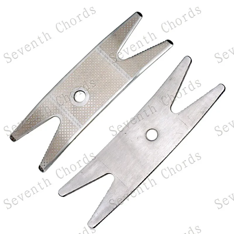 

2Pcs Guitar Bass Stainless Multi-tool Spanner Wrench Knob Jack Tuner Bushing Tightening Pots Switches Jacks Guitar Accessories