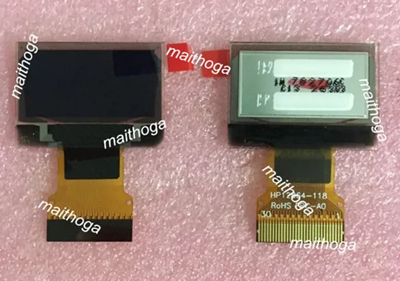 0 96 дюймовый 30PIN белый/синий OLED экран SSD1306 Привод IC (17 мм FPC) 128*64 SPI/IIC/8Bit параллельный