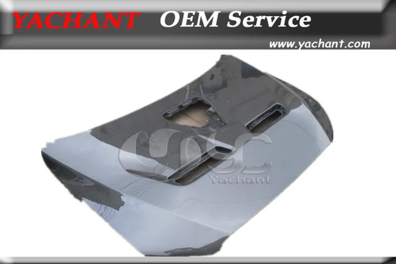 Автомобильный Стайлинг передний капот из углеродного волокна подходит для 2008-2012