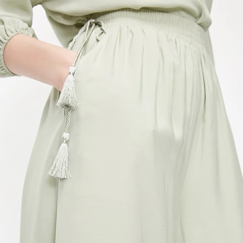 Vero Moda New Women's Side Fringed Trims Sking Friendsly Pants | 3191P7504