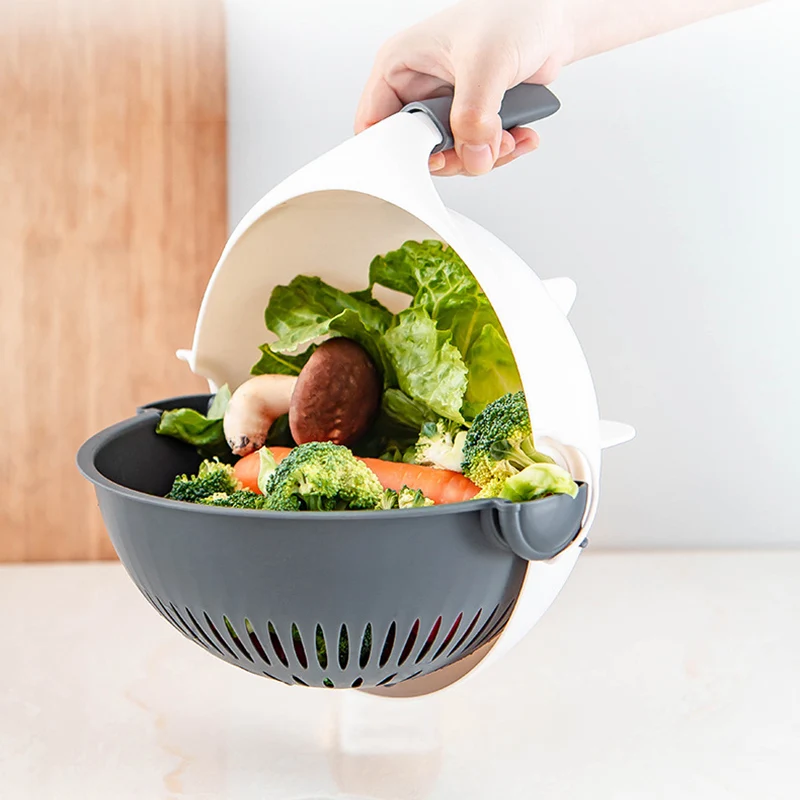 TG-Motors Multi Manual Slicer Rotate Vegetable Cutter With Drain Basket Multi-function Kitchen Veggie Shredder Grater | Дом и сад