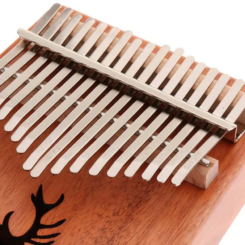 

17 Keys Thumb Piano Mbira Mahogany Musical Instrument Kalimba Thumb Piano for Friends Beginner Gift