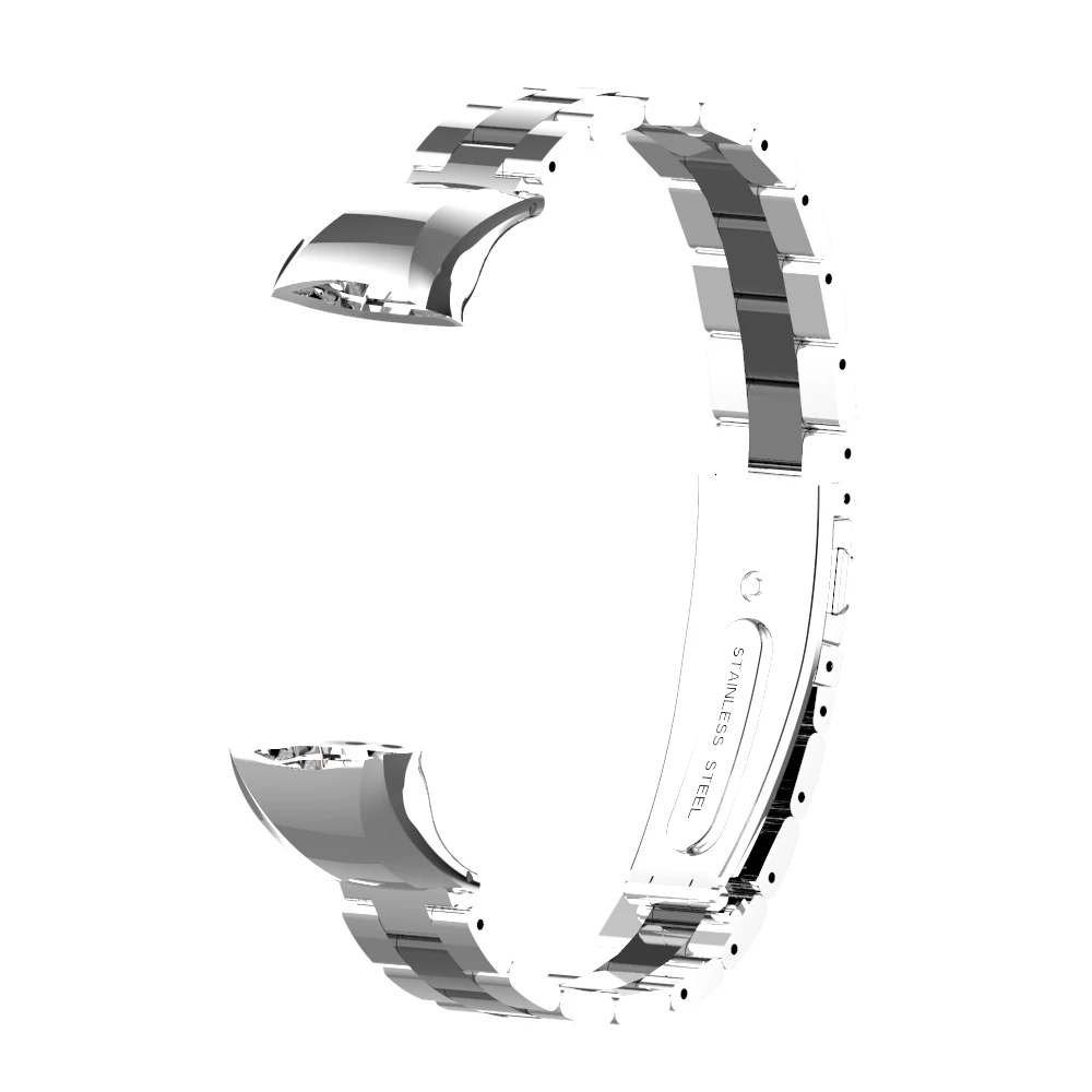 Браслет из нержавеющей стали для Honor Band 4 5 металлический сменный цветной твердый