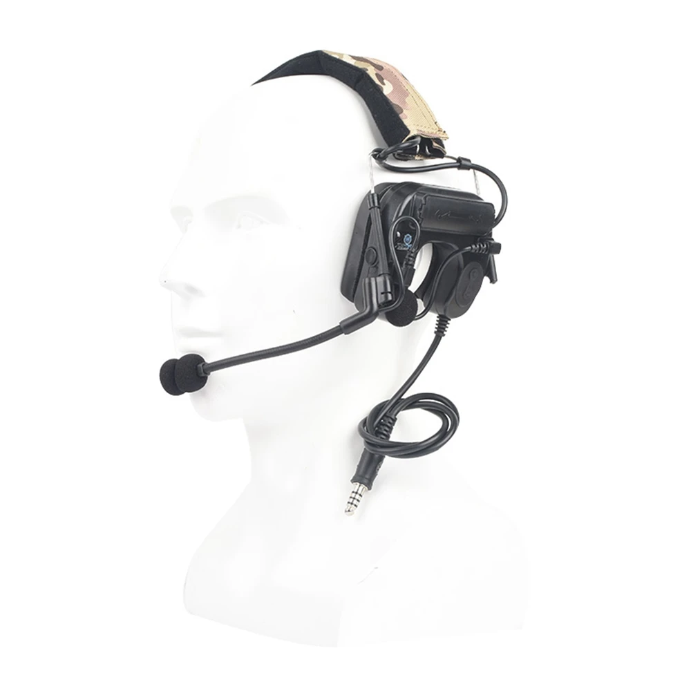 COMTAC IV Military Tactical Headset Anti-Noise Headphone Airsoft CS Hunting Shooting Earmuff Hearing Protection Army Accessories | Спорт и