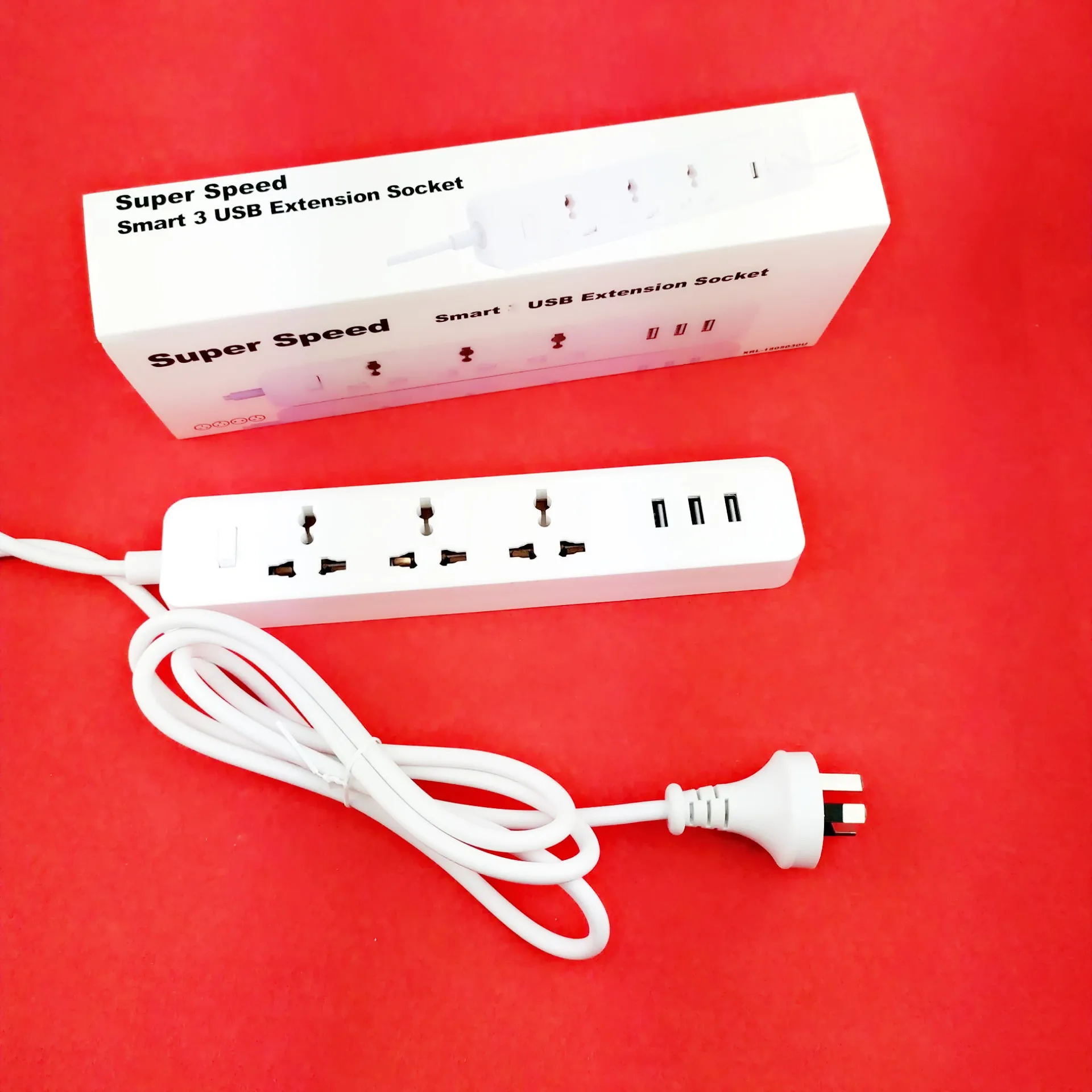Удлинитель электрический с 3 розетками и USB портами 1 8 м|travel surge protector|power stripsurge