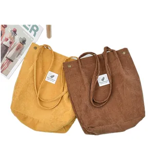 Для женщин вельвет сумка шариковая ручка, эко хозяйственная сумка женская большая Складная Бакалея чехол посылка путешествия Повседневное Сумки из натуральной кожи пляжная сумка