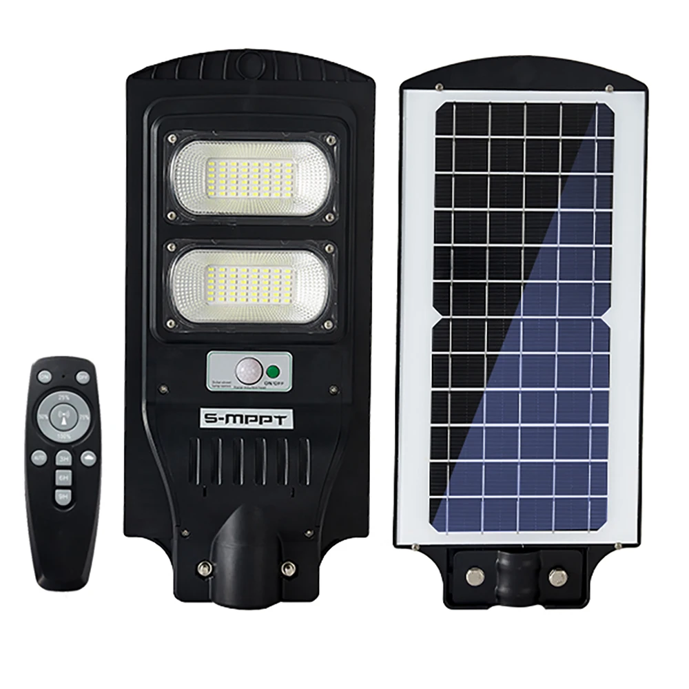 Уличный светодиодный фонарь на солнечной батарее 100 Вт 150 с дистанционным
