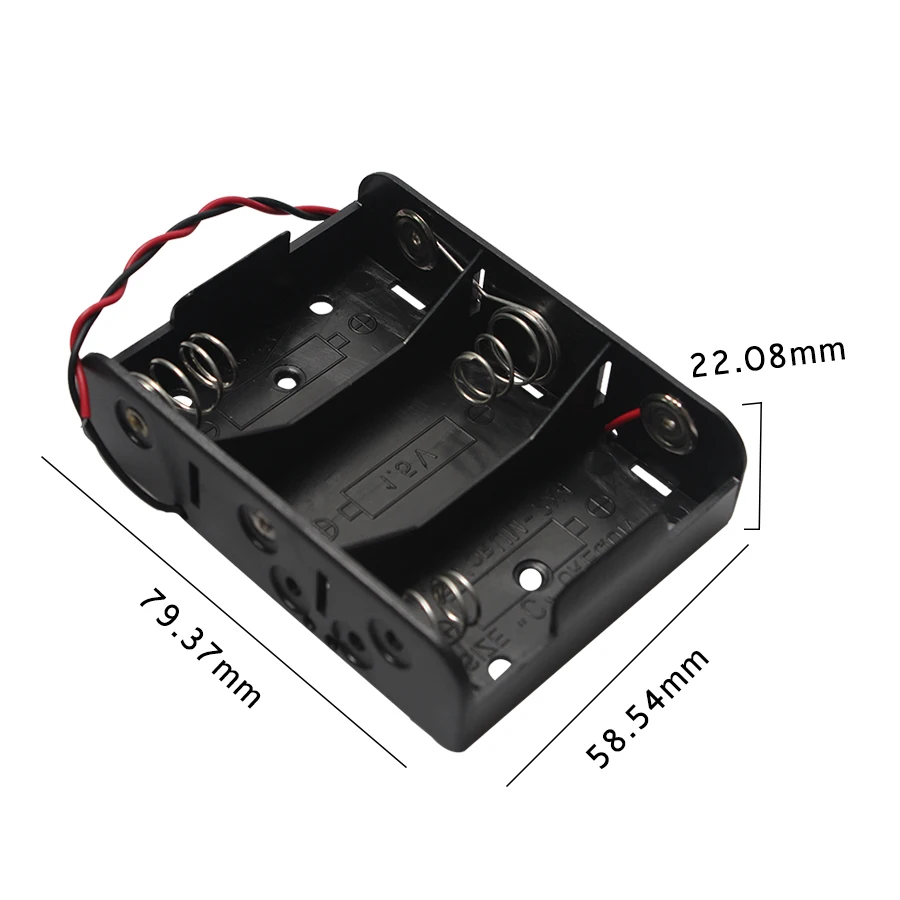 Держатель для аккумулятора 50 шт. коробка аккумуляторов размера C с проволочными