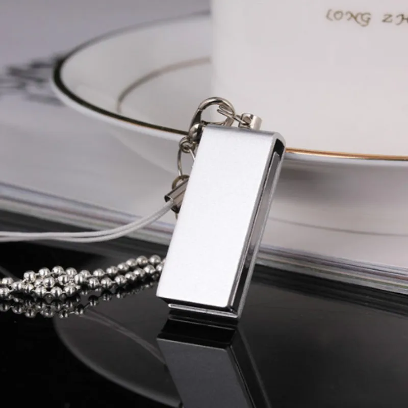 Креативный брелок из металла USB флэш накопитель поворотный флеш 4GB/8GB/16GB/32GB/64GB