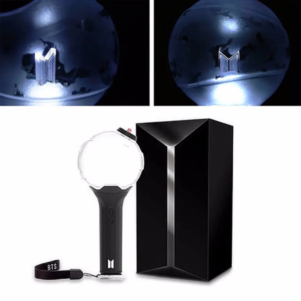 Kpop светильник армейская бомба Ver.3 светильник-палочка Bangtan для мальчиков концертный светящийся светильник-палка V веера подарок светящиеся игрушки LOMO Card