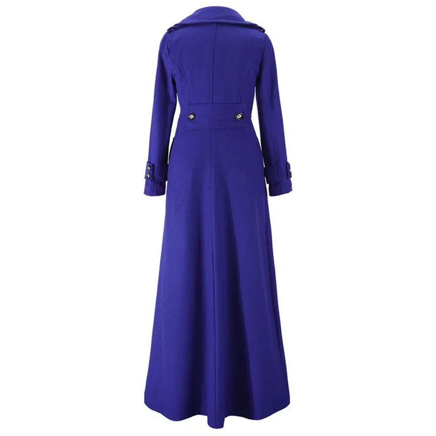 Свободная одежда ветровка для леди модный длинный Тренч пальто женщин зимнее с