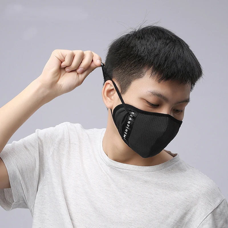 Модные мужские и женские маски многоразовые защитные РМ2 5. 5 моющиеся от пыли |