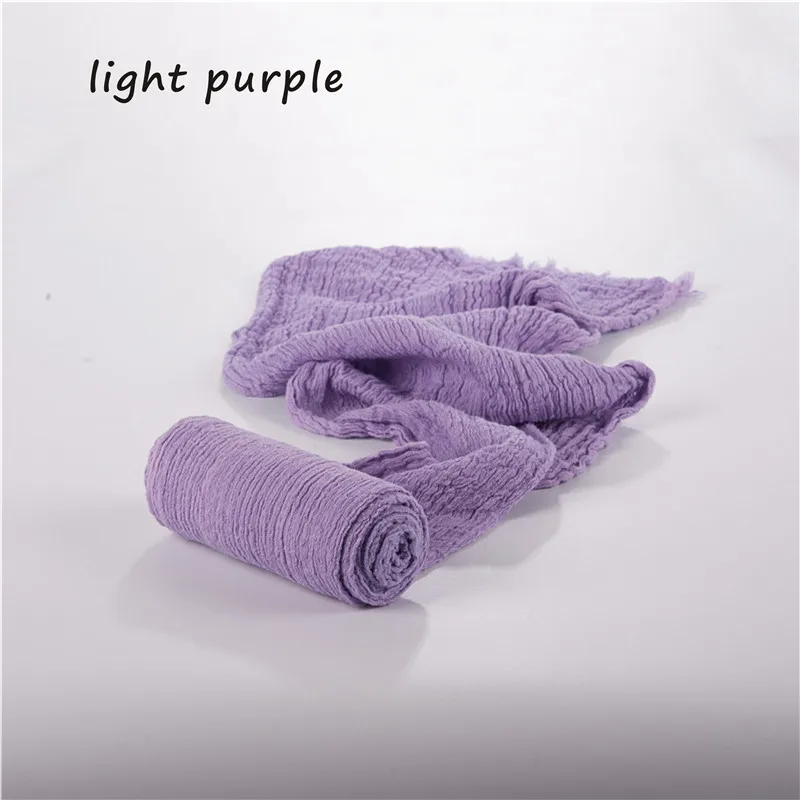 light purple Реквизит для фотосессии новорожденных; Детский реквизит для фотосессии; одеяло; мягкое растягивающееся Хлопковое одеяло; аксессуары для фотосессии младенцев - Цвет: light purple