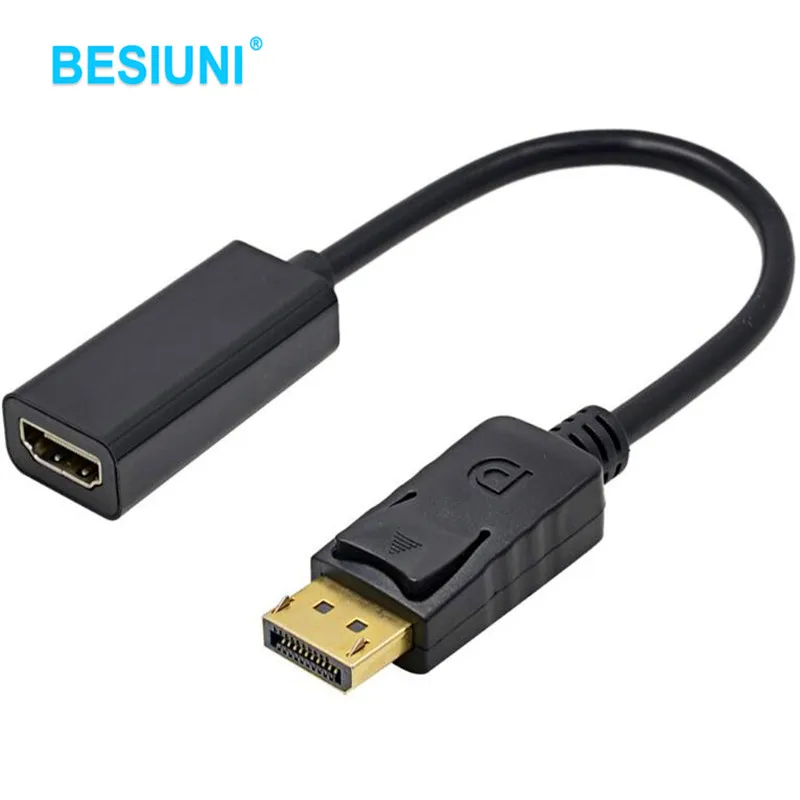 Переходник DP в HDMI-совместимый с HP/DELL ноутбук ПК штекер-гнездо HD кабель