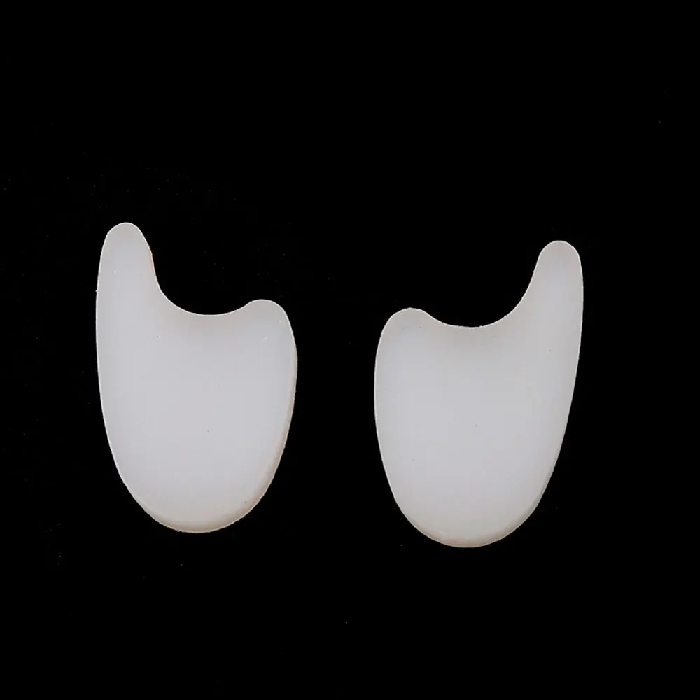 

1Pair Flared Gel Toe Separators Toe Spacers Temporary Bunion Corrector - Bunion Relief Flared design Stays in Place