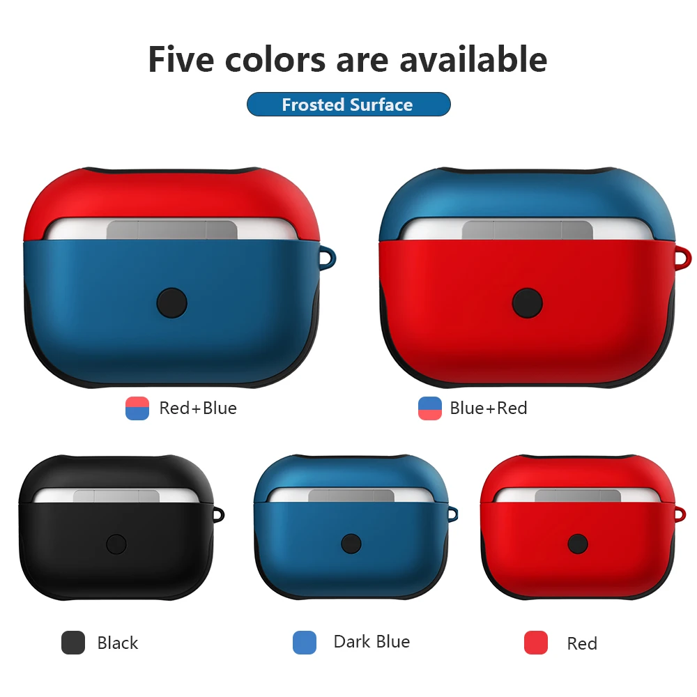 Жесткий противоударный чехол для Airpods Pro Bluetooth-наушников защитный s | Электроника