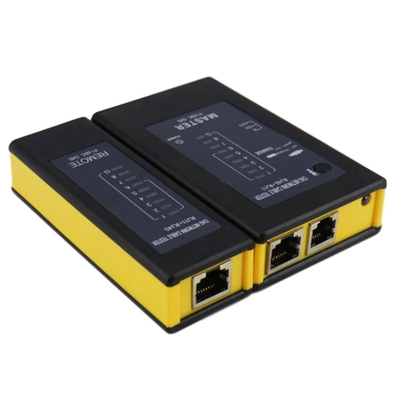 

Прибор для проверки сетевых кабелей RJ45, RJ11RJ12
