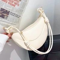 branded trendy pu leather dumplings design crossbody shoulder bag for women 2021 spring and summer handbags and purses