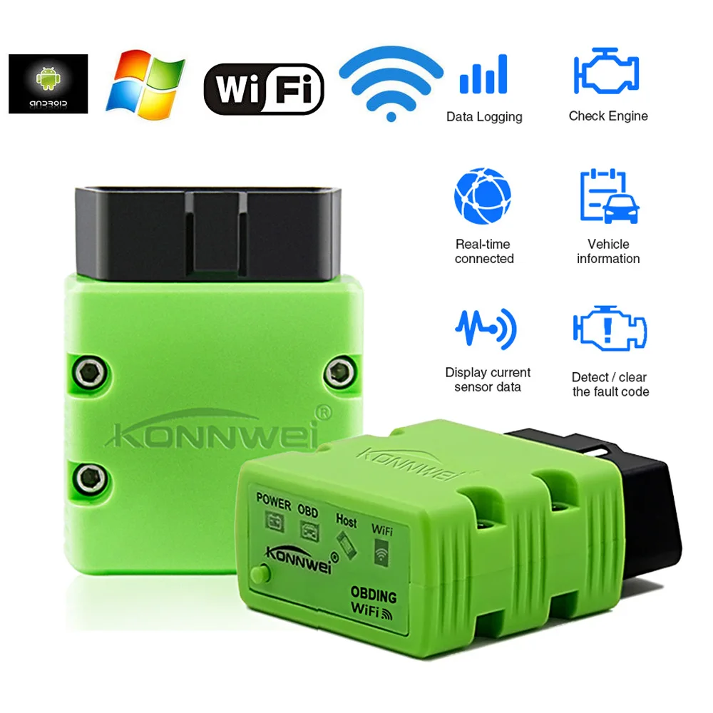 Автомобильный диагностический сканер Wi Fi Bluetooth для Opel Citroen Peugeot Skoda Jeep Mitsubishi Suzuki