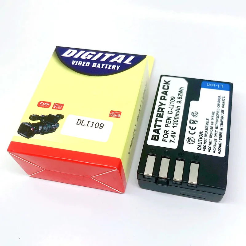 DLI109 D LI109 DL1109 L1109 Батарея для PENTAX K R 2 KR K2 K30 K50 30 50 K500 500 L15 цифровых камер L15|Цифровые