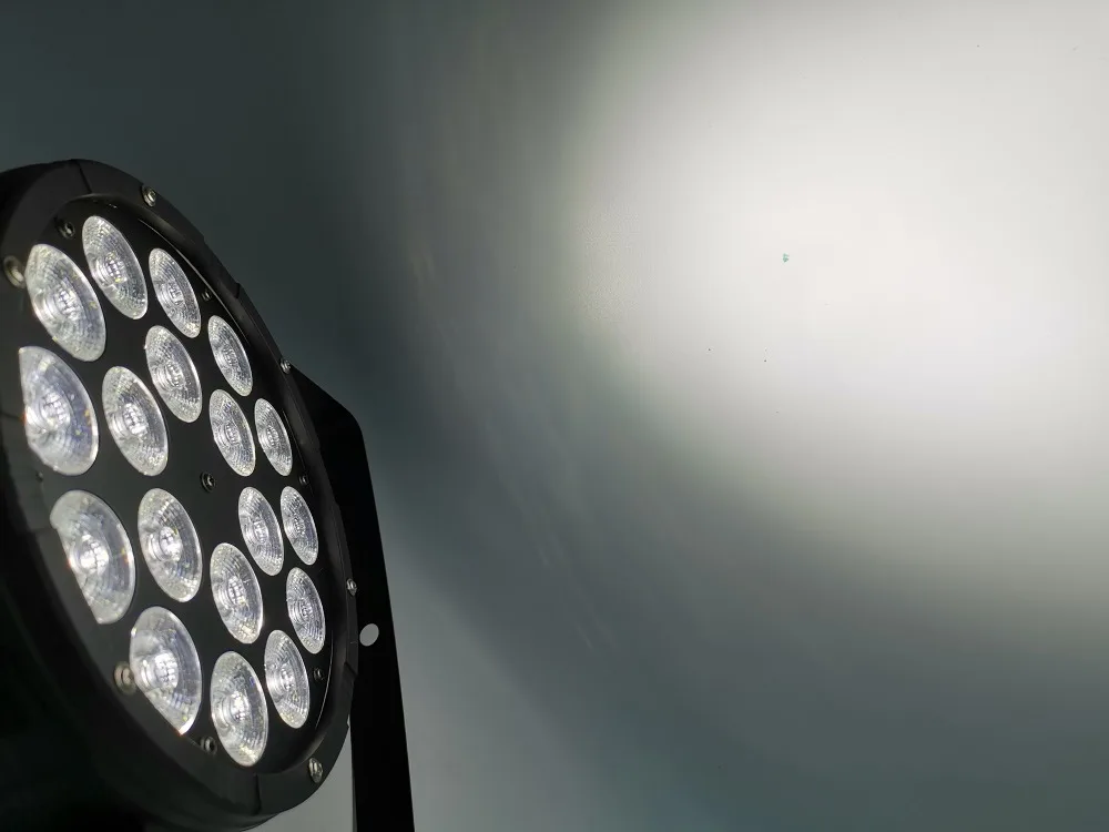 Led par Светильник 18x12 Вт rgbw 4в1 dmx512 DJ par профессиональное осветительное оборудование для дискотек