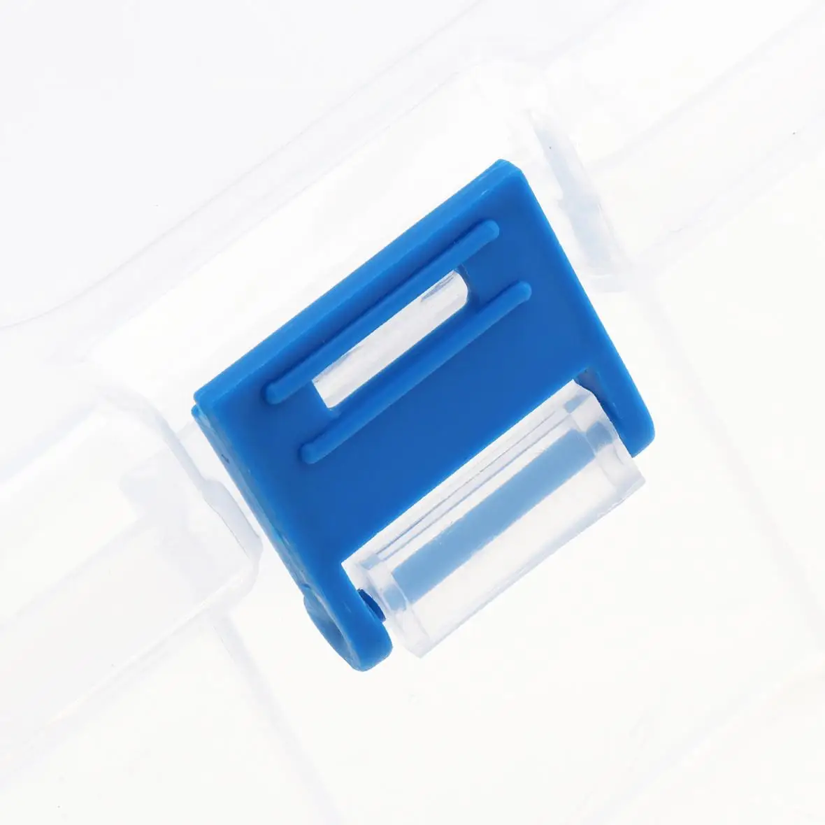 

12 Inch 10 Grid Transparent White PP Plastic Portable Multifunctional Parts Storage Tool Box with 300mm Length and 200mm Width