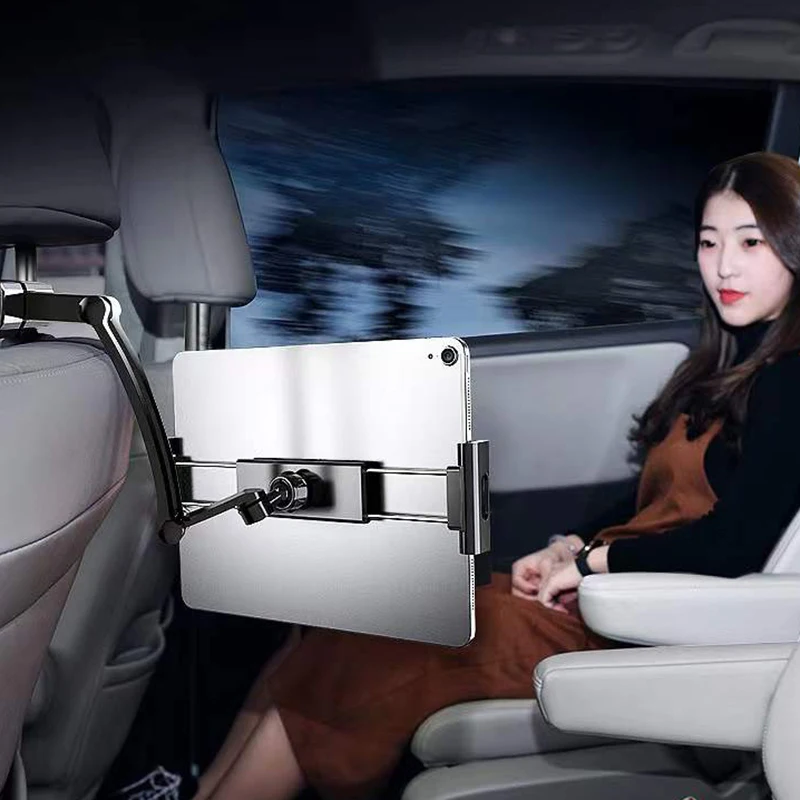 Автомобильный держатель для планшетного ПК на подголовник универсальный