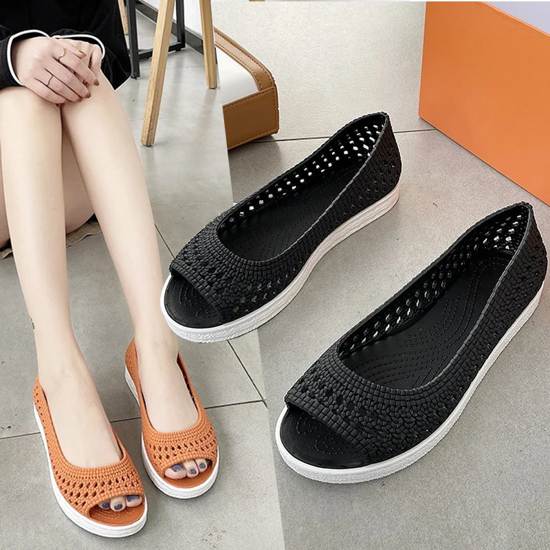 2021 New Women Sandals Soft Ladies Sandals Comfortable Flat Sandals Women Open Toe Beach Shoes Woman Footwear Chaussure Femme