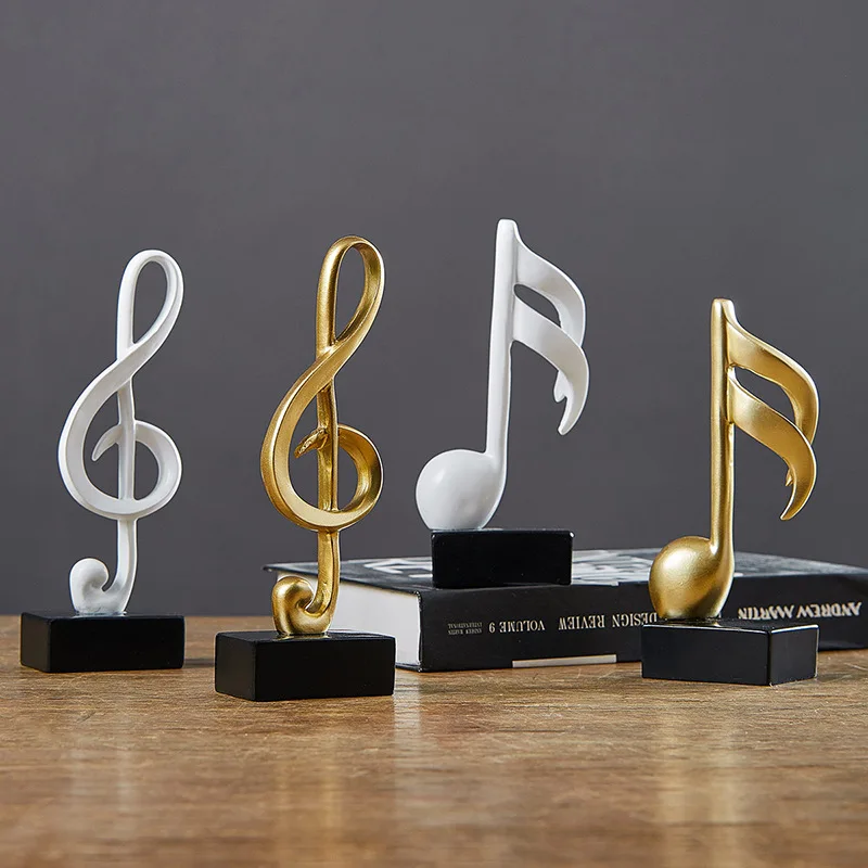

Nordic INS wind creative notes model resin art ornaments music restaurant bar wine cabinet decoration knickknacks