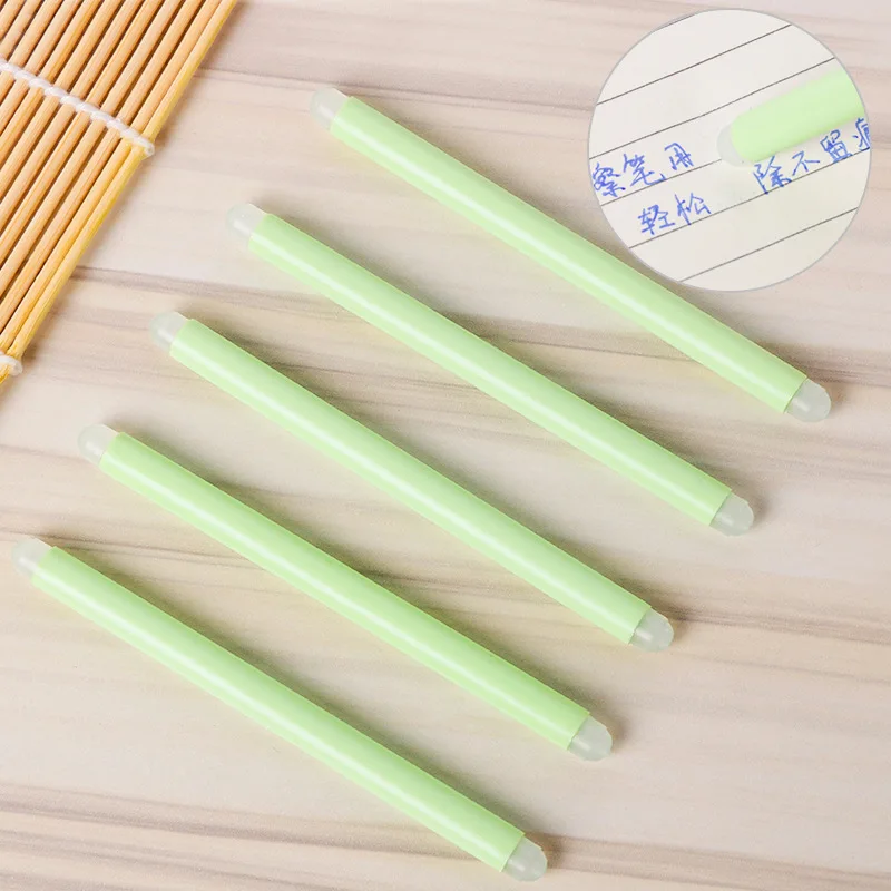 3 шт./лот милый цветной ластик с двойной головкой для стираемых ручек Kawaii резиновые ластики детей подарок