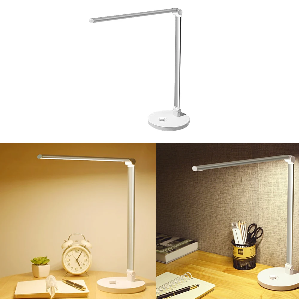 USB светодиодный настольный светильник с регулируемой интенсивностью для чтения