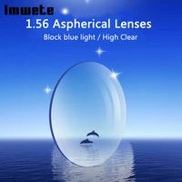 anti blue light aspheric prescription glasses 1 56 1 61 1 67 resin lenses clear customization lens myopia hyperopia