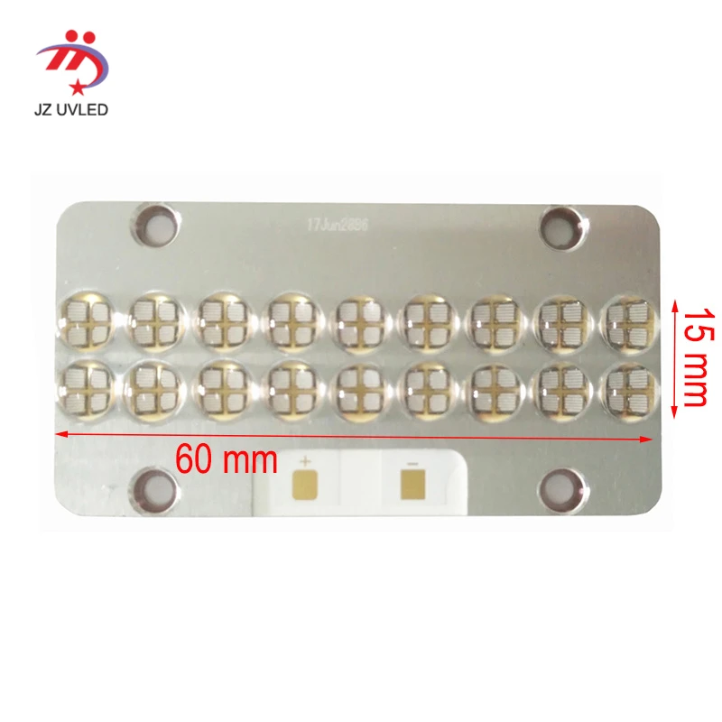 601556 A8D UV LED module for uv gel curing lights UV flatbed printer ink varnish curing dry lamps 365nm 395nm Ultraviolet lights