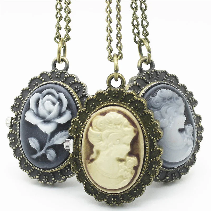 

10 шт./лот винтажные часы в стиле стимпанк с изображением поэтов и камеи Nelace, подвеска на Хэллоуин, подарок на рождевечерние ринку